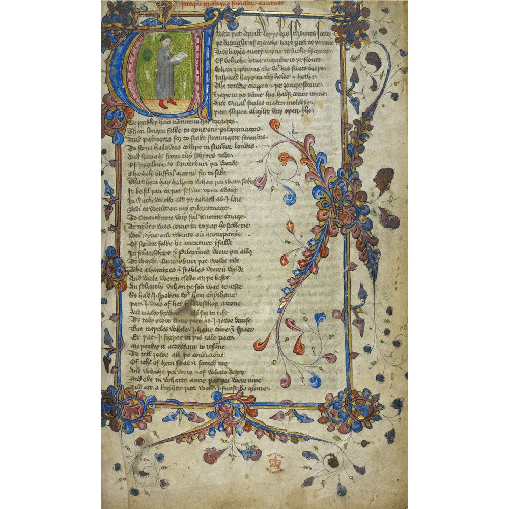 Canterbury Tales print