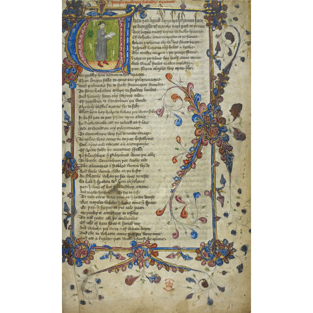 Canterbury Tales print