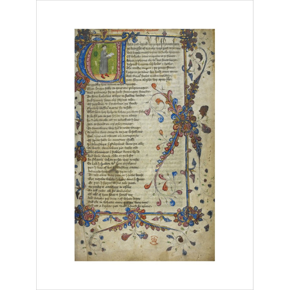 Canterbury Tales print unframed