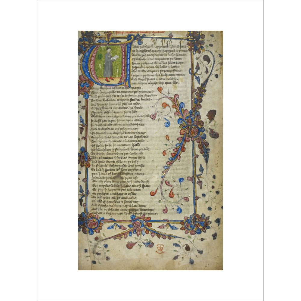 Canterbury Tales print unframed