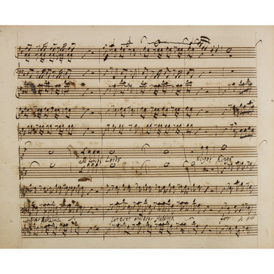 Handel's Messiah print