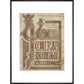 Incipit page of St. Matthew's Gospel print in black frame