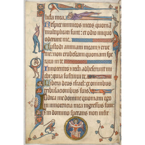 Luttrell Psalter print