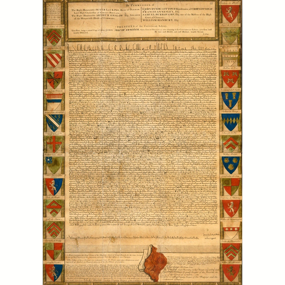(新品) マグナ・カルタ Magna Carta print