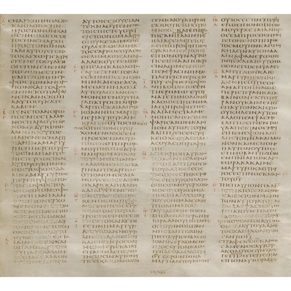 The Codex Sinaiticus print