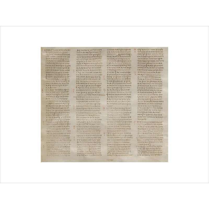 The Codex Sinaiticus print