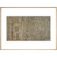 The Diamond Sutra print in natural frame