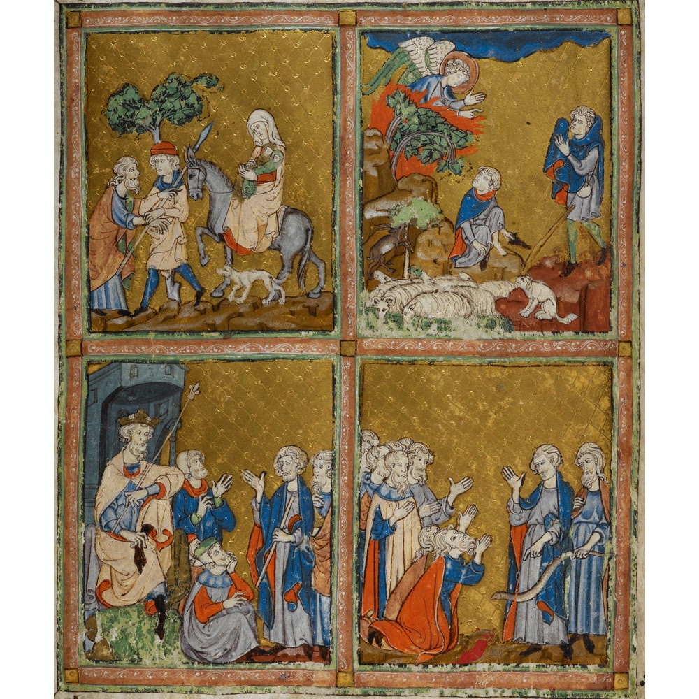 The Golden Haggadah print