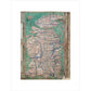 Map of Great Britain print unframed
