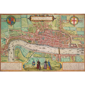 Map of London print