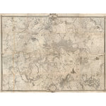 Rocque map of London and Westminster print