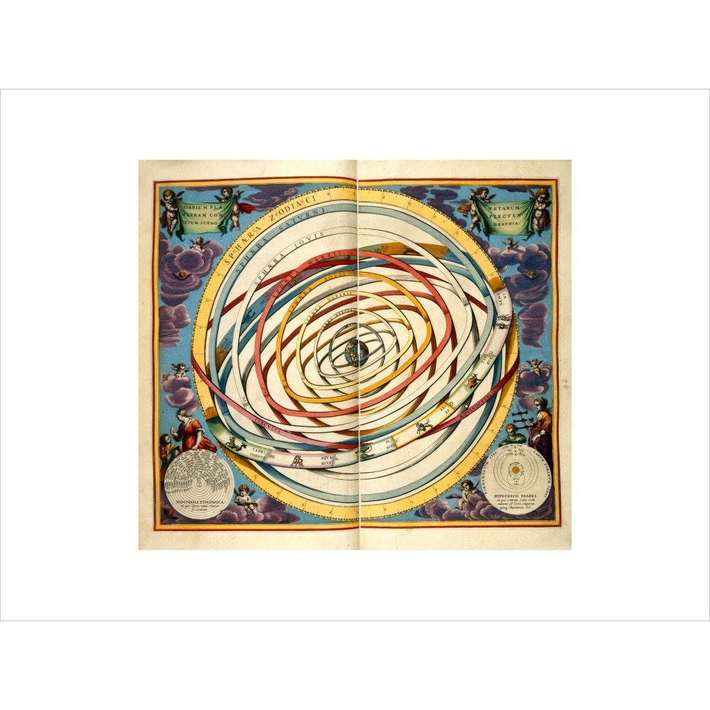 The universe print unframed