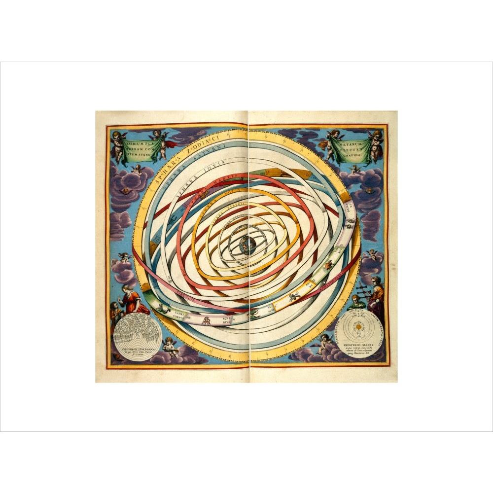 The universe print unframed