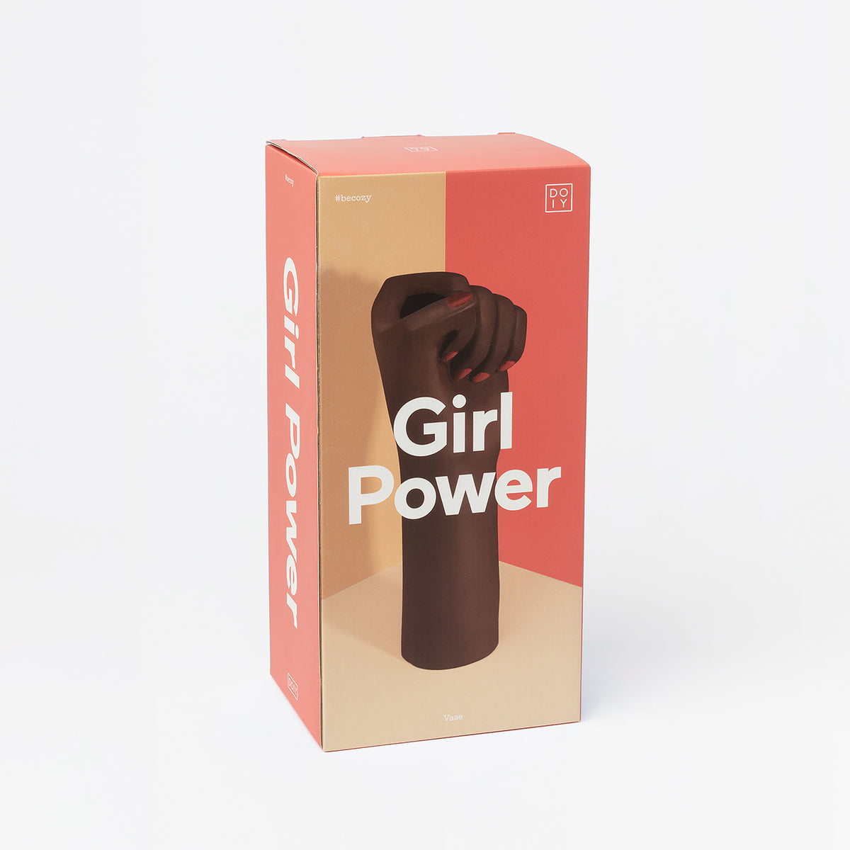 Girl Power Small Vase Black in box