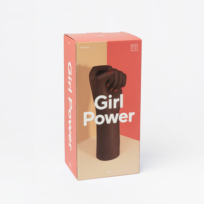 Girl Power Small Vase Black in box