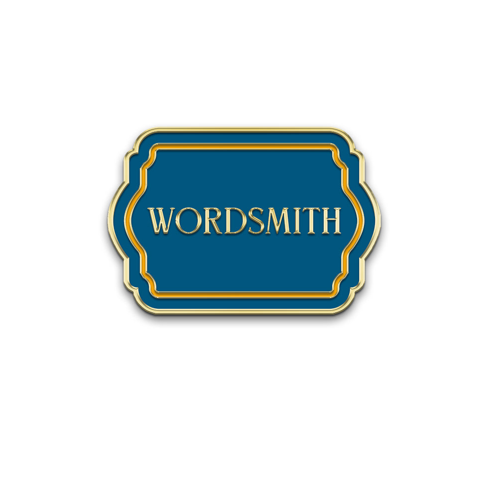 Wordsmith Enamel Pin