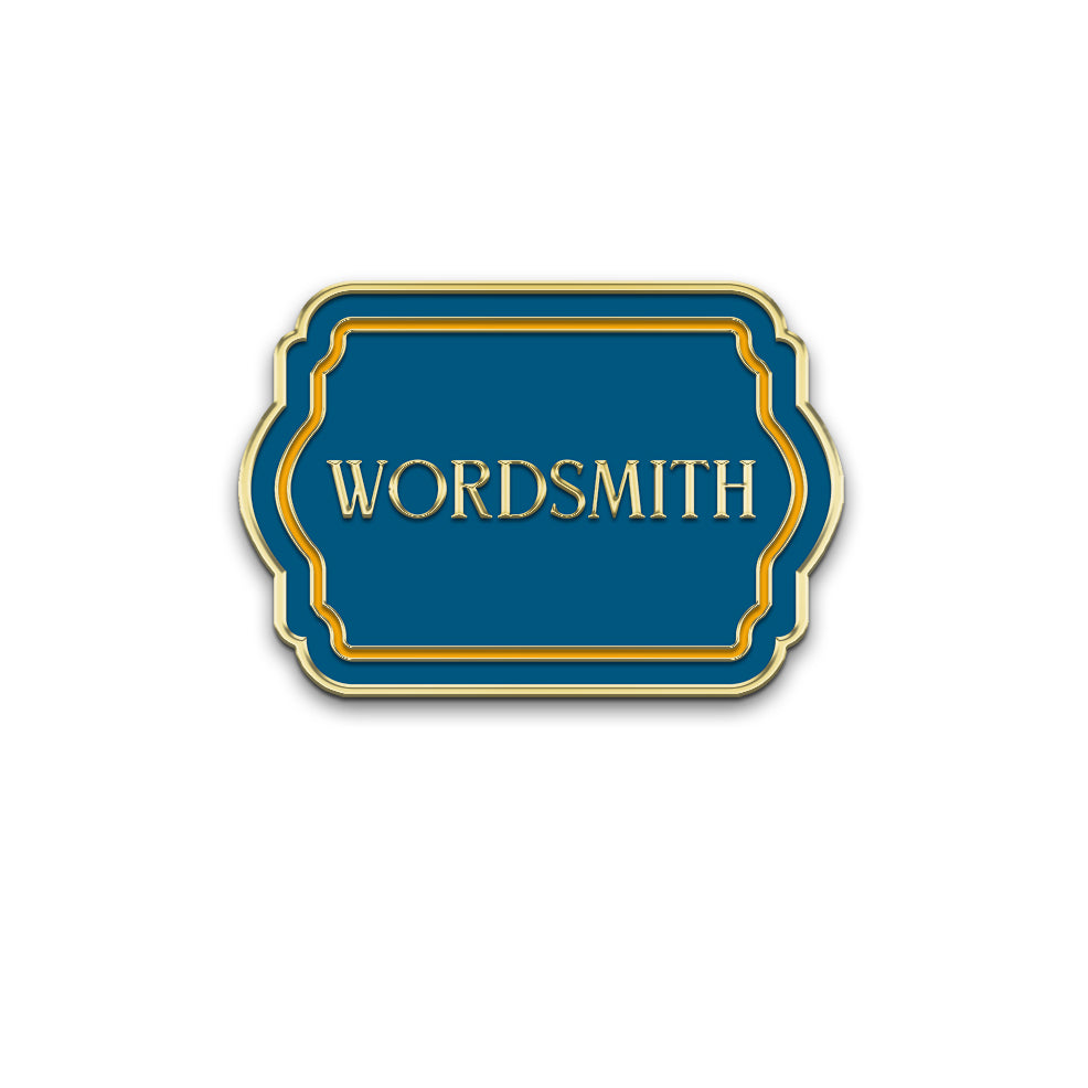 Wordsmith Enamel Pin British Library Online Shop Wordsmith Enamel Pin British Library Online Shop
